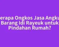 Berapa Ongkos Jasa Angkut Barang Idi Rayeuk untuk Pindahan Rumah?