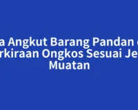 Jasa Angkut Barang Pandan dan Perkiraan Ongkos Sesuai Jenis Muatan