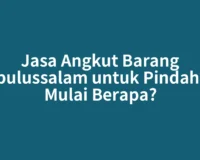 Jasa Angkut Barang Subulussalam untuk Pindahan, Mulai Berapa?