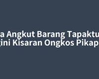 Jasa Angkut Barang Tapaktuan, Segini Kisaran Ongkos Pikapnya