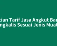 Rincian Tarif Jasa Angkut Barang Bengkalis Sesuai Jenis Muatan