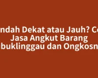 Pindah Dekat atau Jauh? Cek Jasa Angkut Barang Lubuklinggau dan Ongkosnya