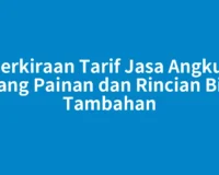 Perkiraan Tarif Jasa Angkut Barang Painan dan Rincian Biaya Tambahan