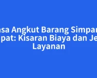 Jasa Angkut Barang Simpang Empat: Kisaran Biaya dan Jenis Layanan