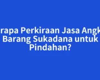Berapa Perkiraan Jasa Angkut Barang Sukadana untuk Pindahan?